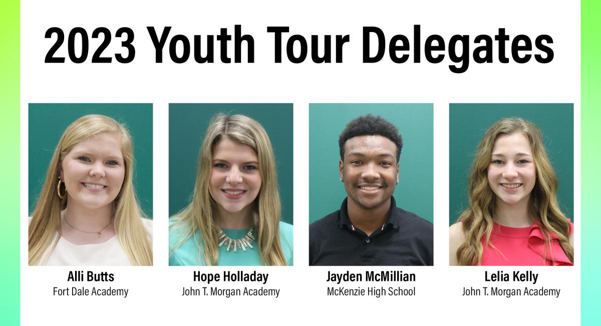 2023 Youth Tour delegates